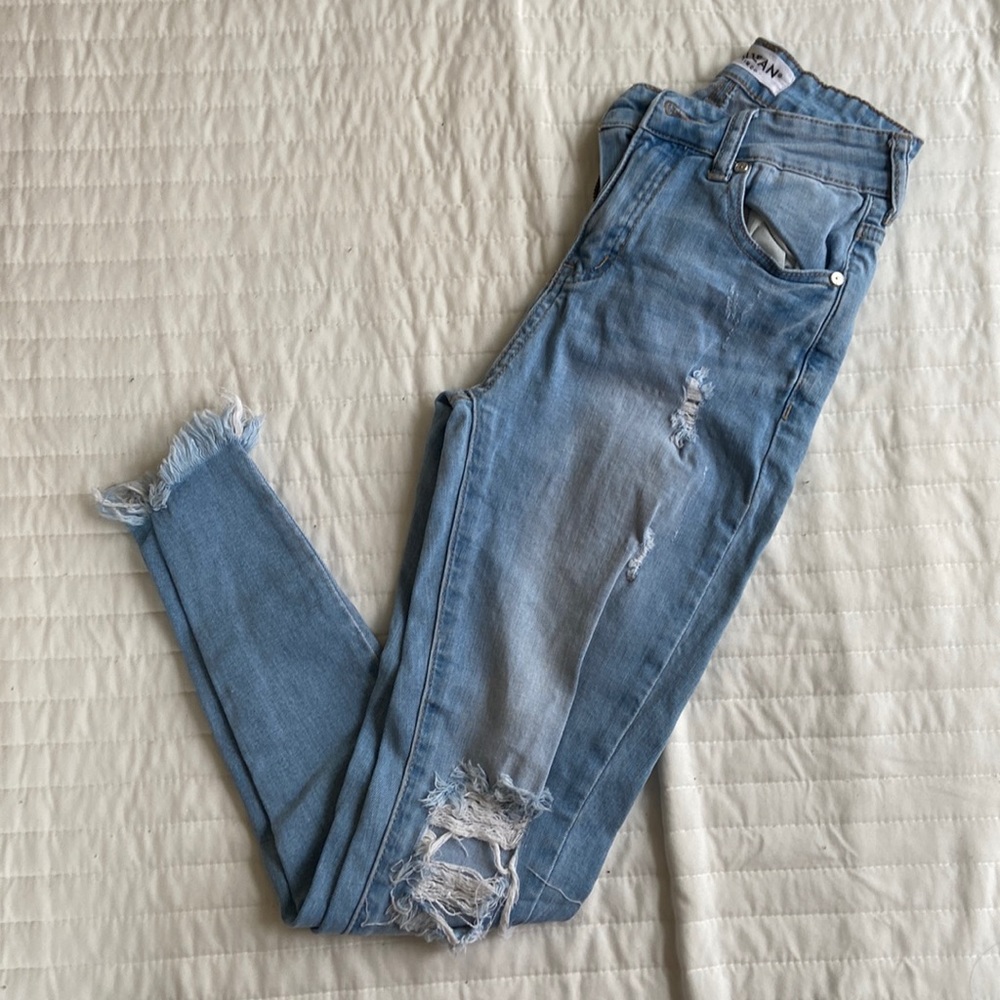 Fashion nova ripped jeans